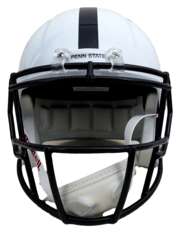 Saquon Barkley Autographed/Inscr Full Size Replica Helmet Penn State PSA/DNA 3