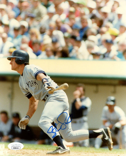 Steve Sax New York Yankees Signed/Autographed 8x10 Photo JSA 153837