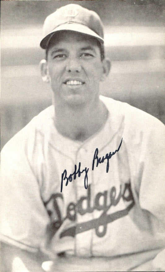 Bobby Bragan Dodgers d. 2010 Signed/Autographed 3x5  Photo 177978
