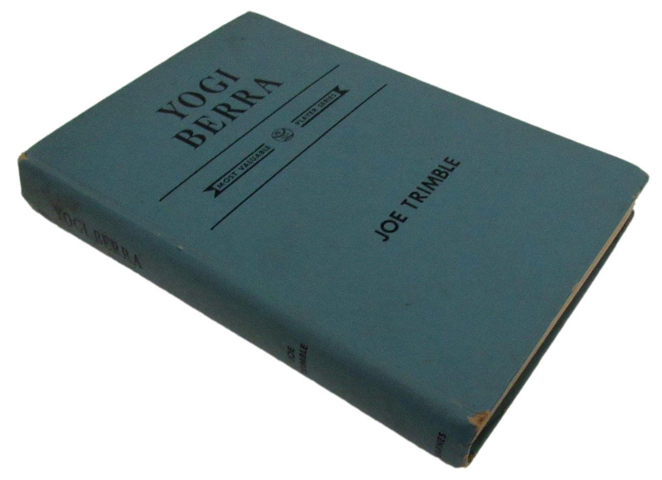 Vintage "Yogi Berra" by Joe Trimble 1952 1st Edition Book 179385