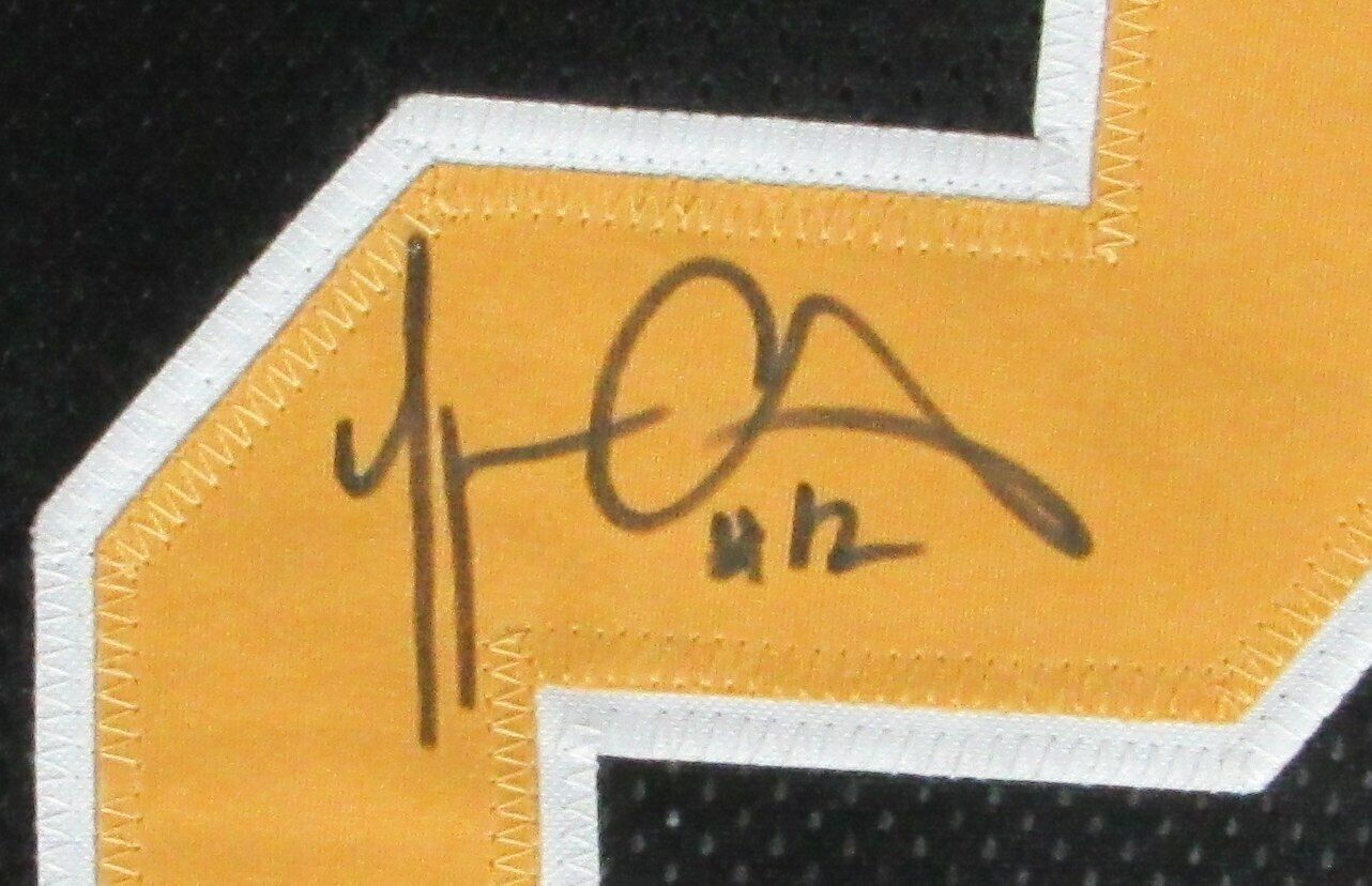 Marques Colston Signed/Auto Saints Custom Black Football Jersey JSA 165270