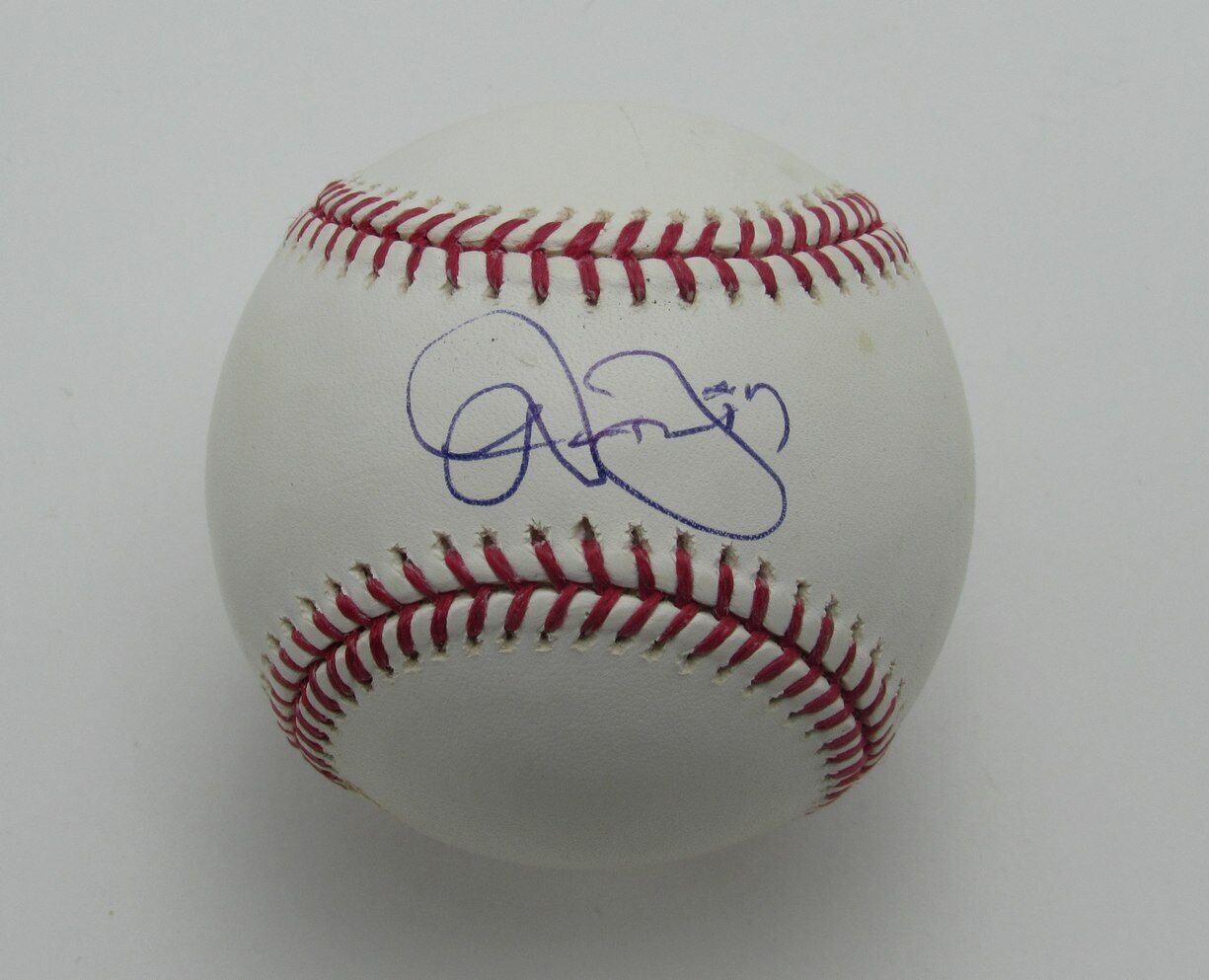 Dominic Brown  Philadelphia Phillies Autographed/Signed OML Baseball