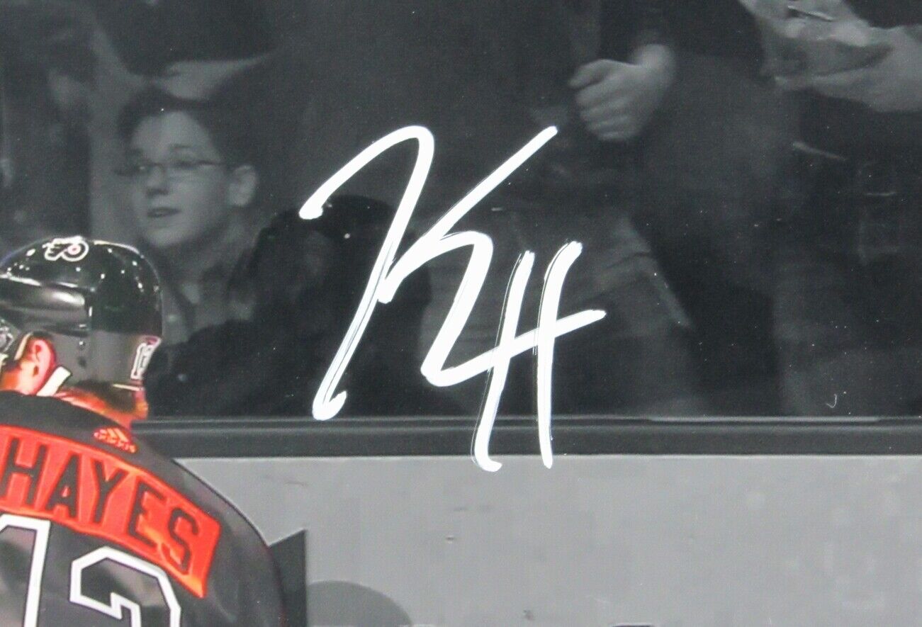 Kevin Hayes Philadelphia Flyers Signed/Autographed 8x10 Photo Framed JSA 157182