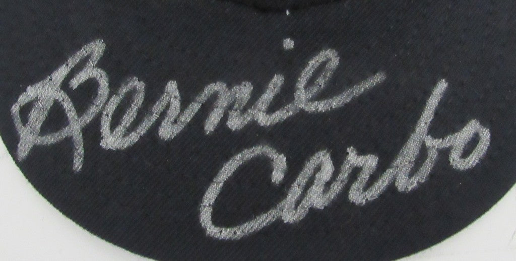Bernie Carbo Signed New Era Fitted Baseball Hat Boston Red Sox Fleer Holo 188012