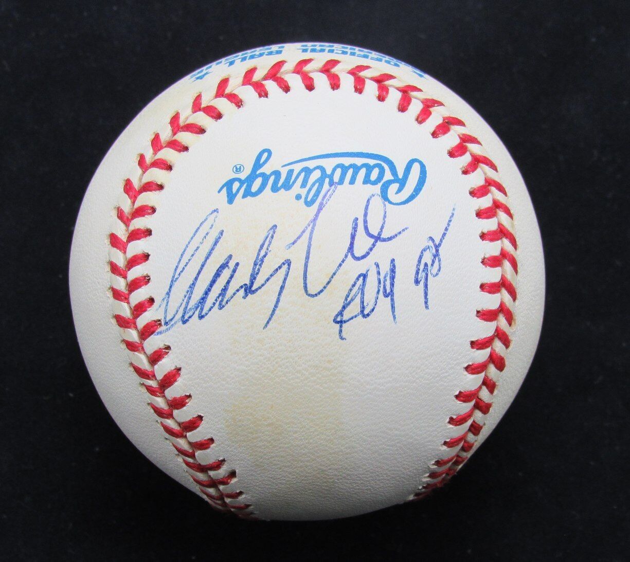 Marty Cordova Autographed/Inscribed OAL Baseball Minnesota Twins