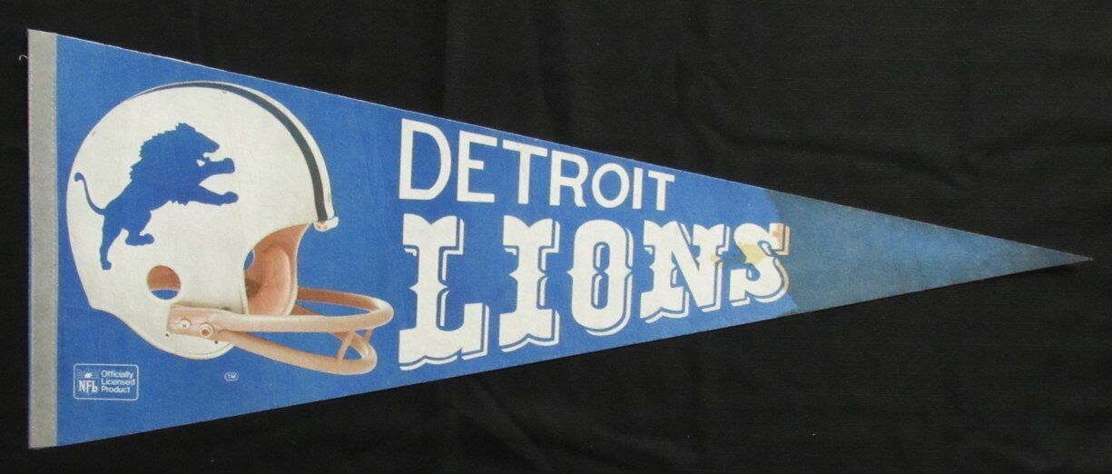 Detroit Lions Vintage 30x12 Felt Pennant 178344