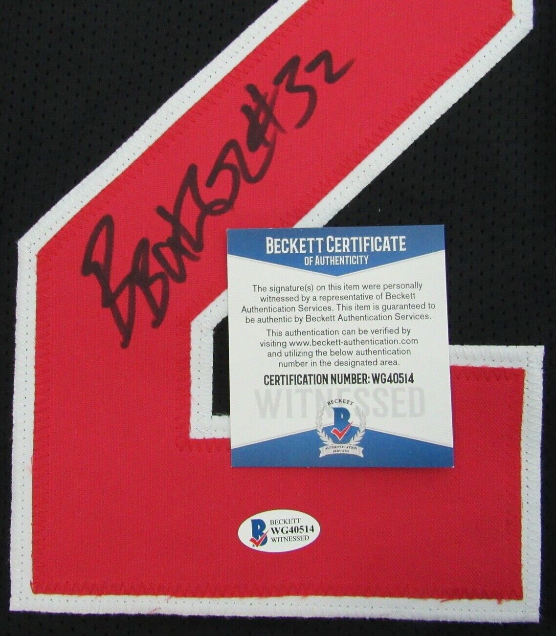 Budda Baker Signed/Autographed Cardinals Custom Football Jersey Beckett 157556