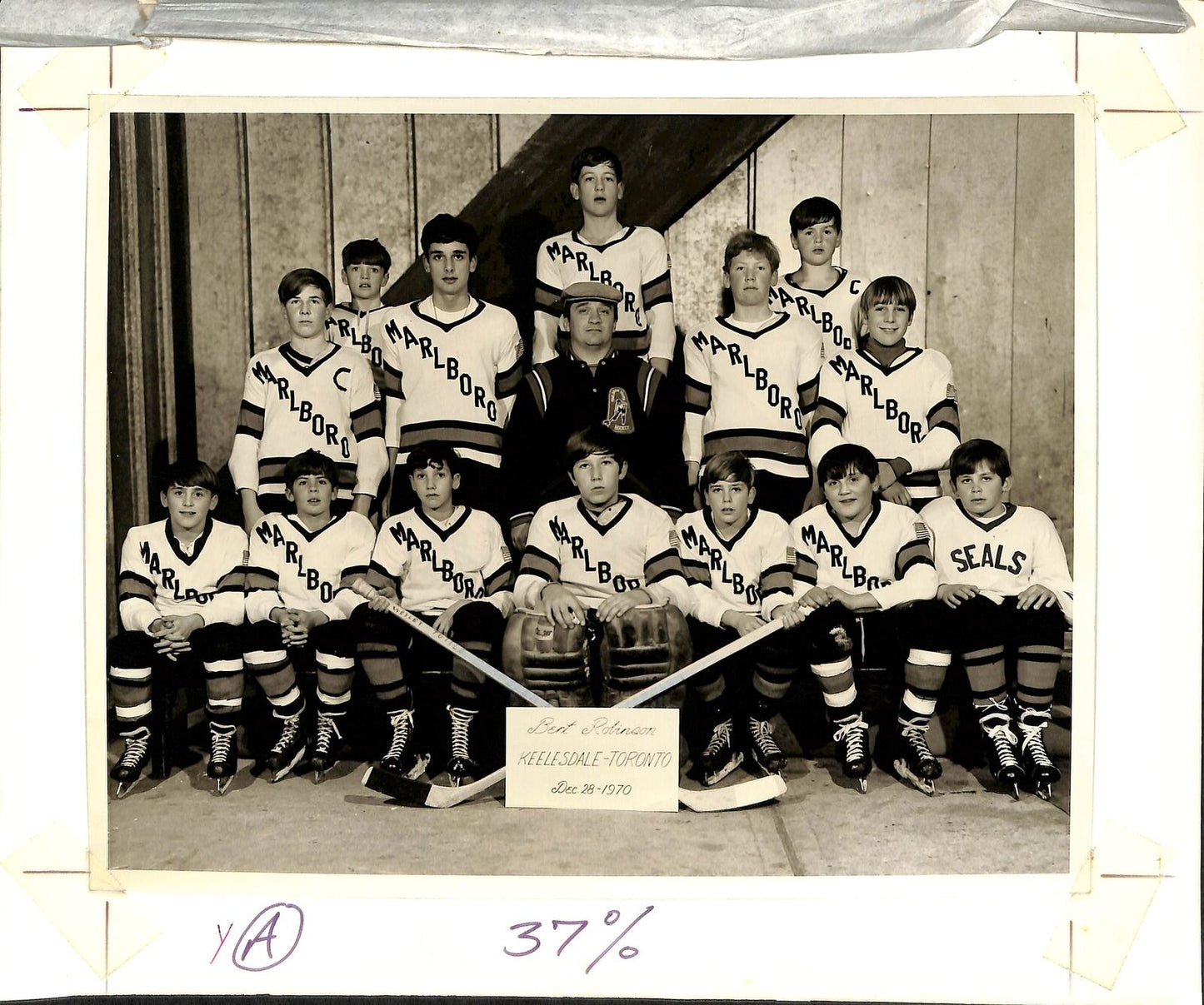 1970 Toronto Marlboros OHL Press 8.5x 11 Press Photo 180733