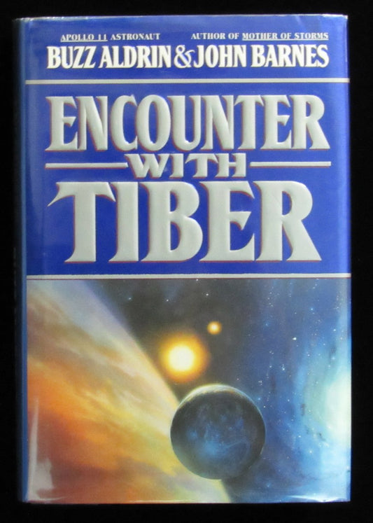 Buzz Aldrin Signed/Autographed "Encounter with Tiber" Book PSA/DNA 190229