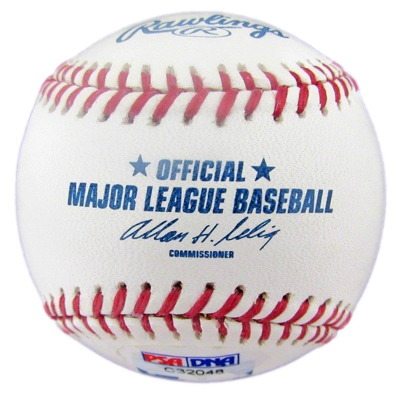 Bronson Arroyo Autographed OML Baseball Cincinnati Reds PSA/DNA 182383