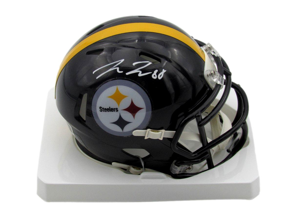 Pat Freiermuth Signed/Autographed Black Mini Helmet Steelers Beckett 192175