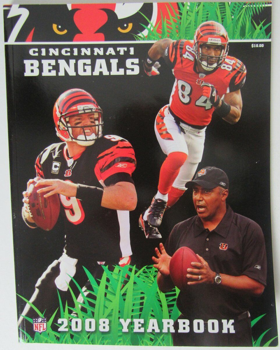 2008 Cinncinnati Bengals NFL Football Official Team Yearbook 146165