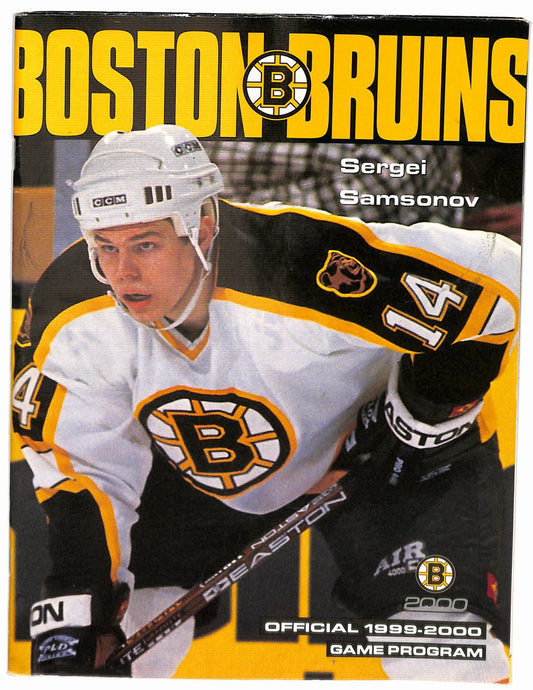 October 28 1998  Boston Bruins vs TB Lightning Program + Ticket Stub 182025