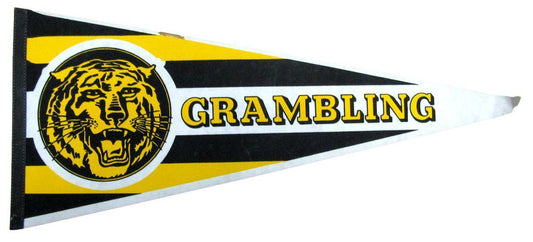 Vintage Grambling State University Tigers Felt 30" Pennant  Banner 163055