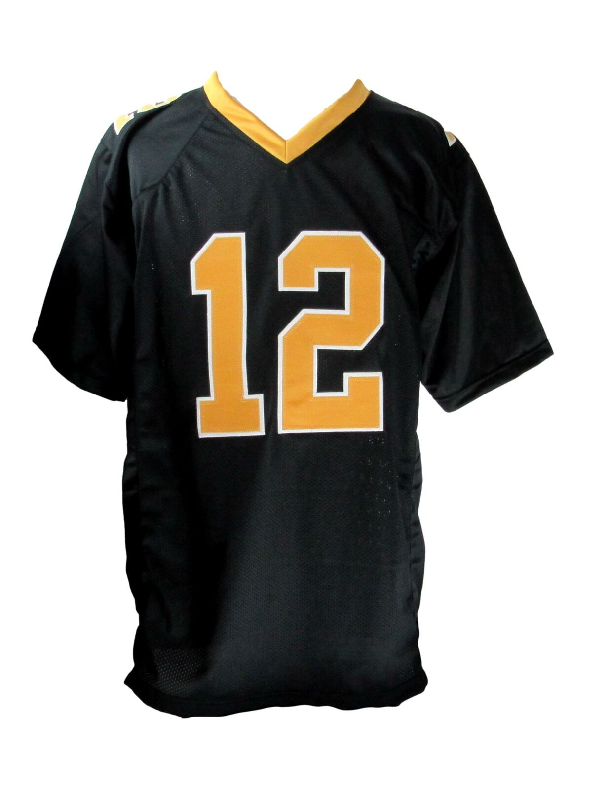 Marques Colston Signed/Auto Saints Custom Black Football Jersey JSA 165270