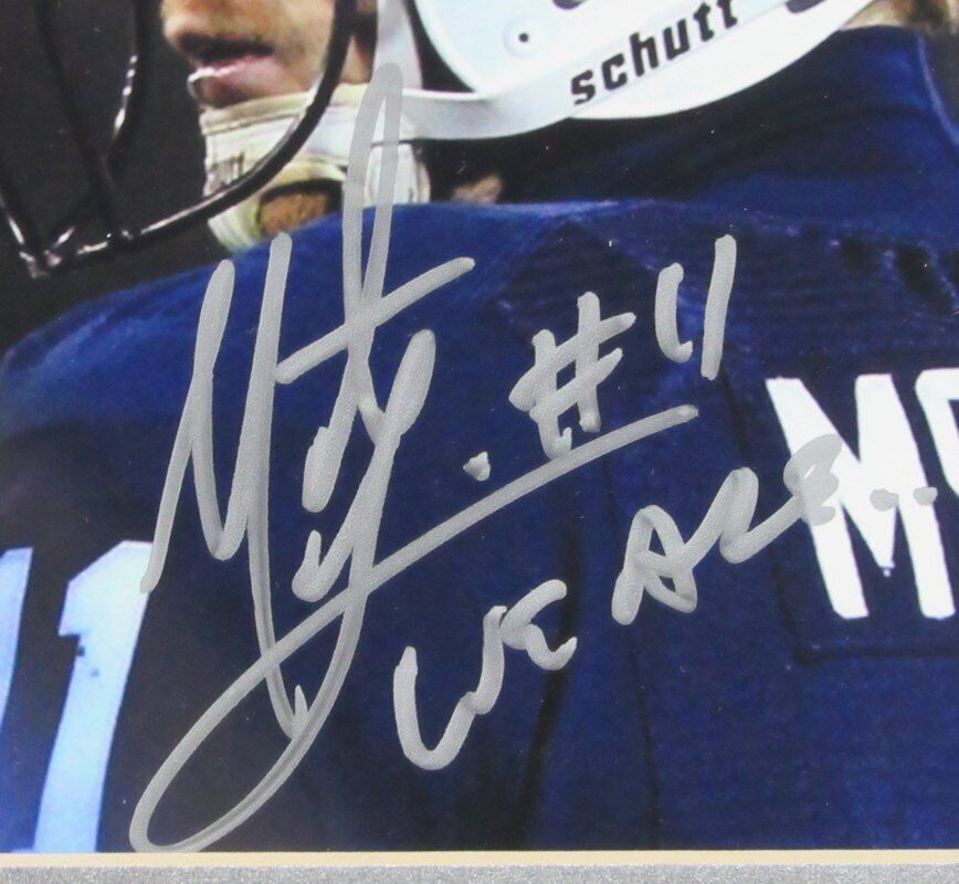 Matt McGloin PSU Signed/Autographed 8x10 Photo Framed 135863