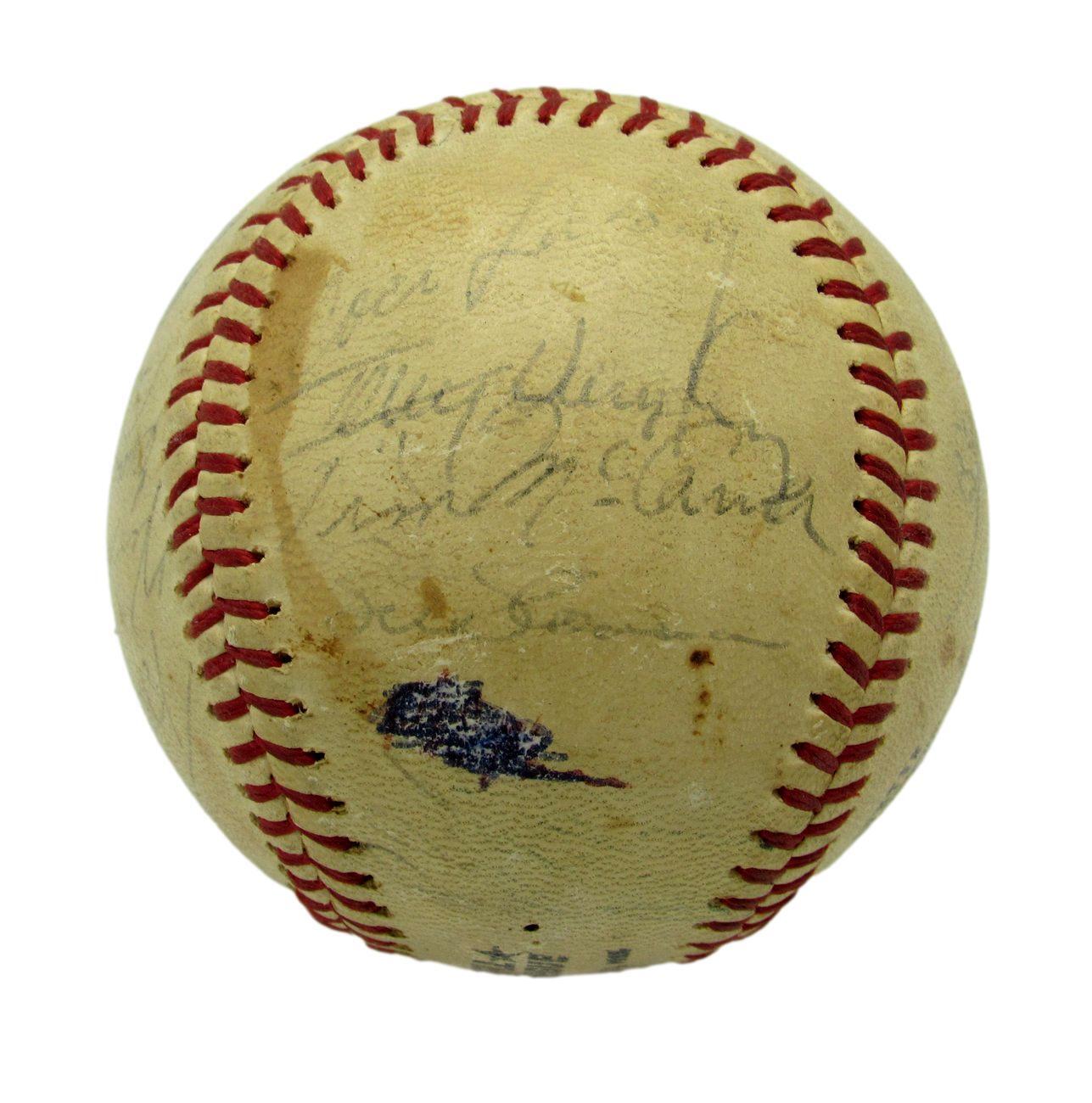 1972 Montreal Expos Team Signed by 19 ONL Baseball McCarver Bailey Mauch 158916