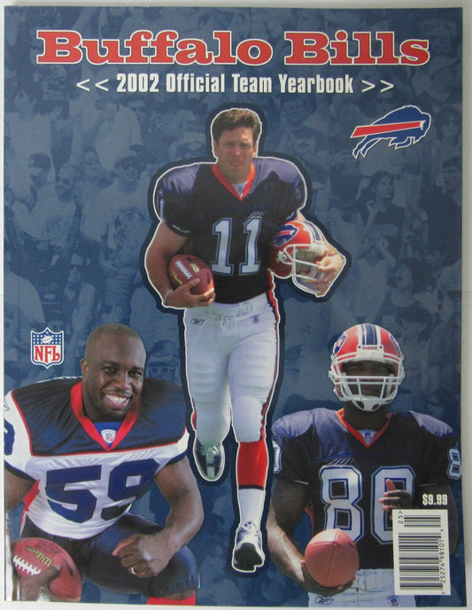 2002 Buffalo Bills NFL Football Official Team Yearbook 145560