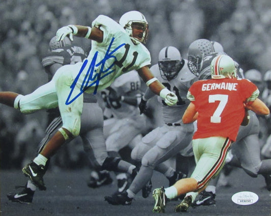 LaVar Arrington Signed/Autographed 8x10 Photo Penn State JSA 190821