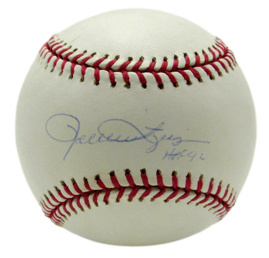 Rollie Fingers HOF Oakland A's Signed/Inscr Rawlings OML Baseball JSA 165330