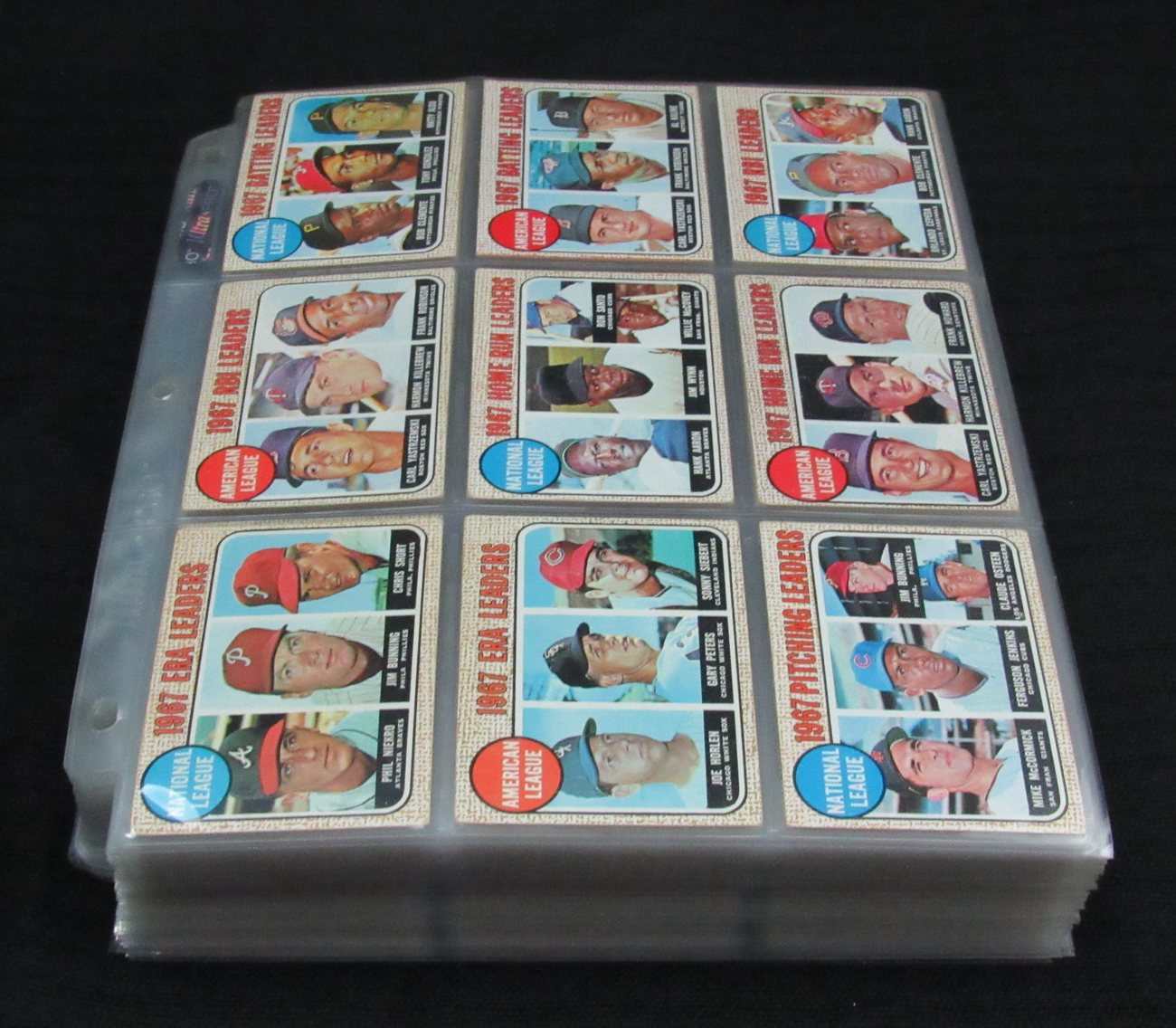 1968 Topps Baseball Card Complete Set (1-598) Bench Ryan Mantle Mays 191958