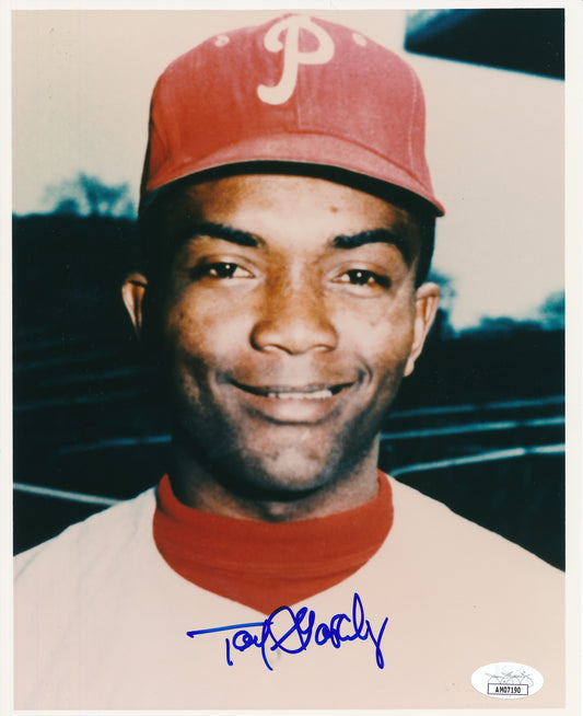 Tony Gonzalez Signed 8x10 Photo Philadelphia Phillies JSA 181911