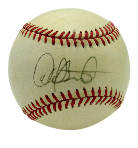 Dave Stewart Oakland Athletics  Signed/Autographed OAL Baseball 162758