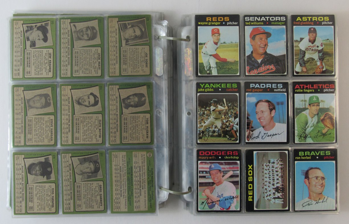 1971Topps Baseball Complete Set (752) Cards Aaron Clemente Munson Ryan 189194