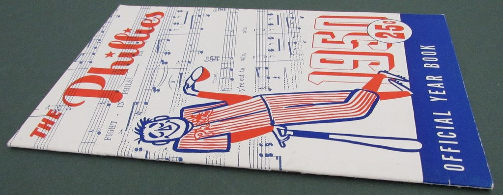 1950 Philadelphia Phillies Year Book/Media Guide with Mailing Envelope 188425