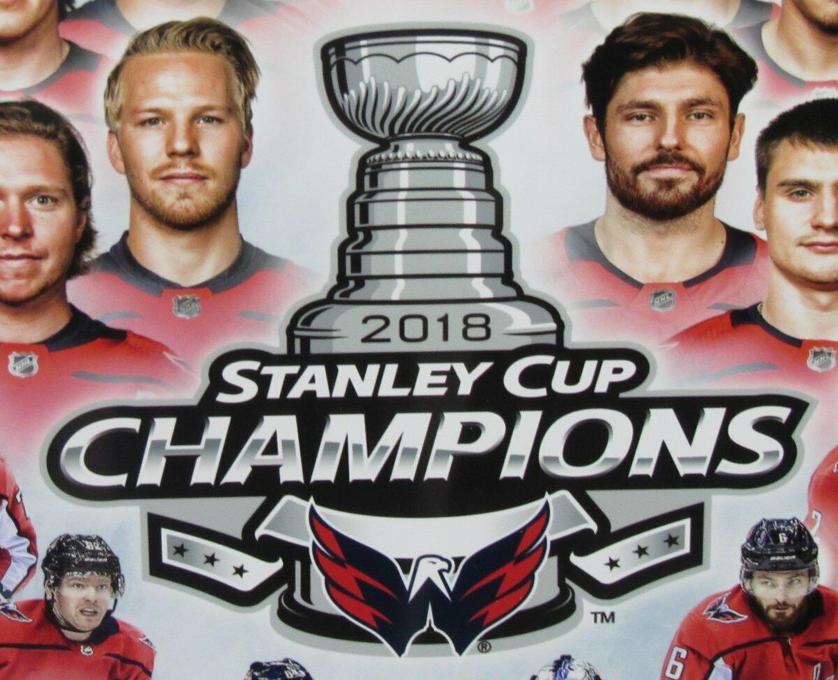 Washington Capitals 2018 Stanley Cup Champions 11x14 Photo Framed 136894