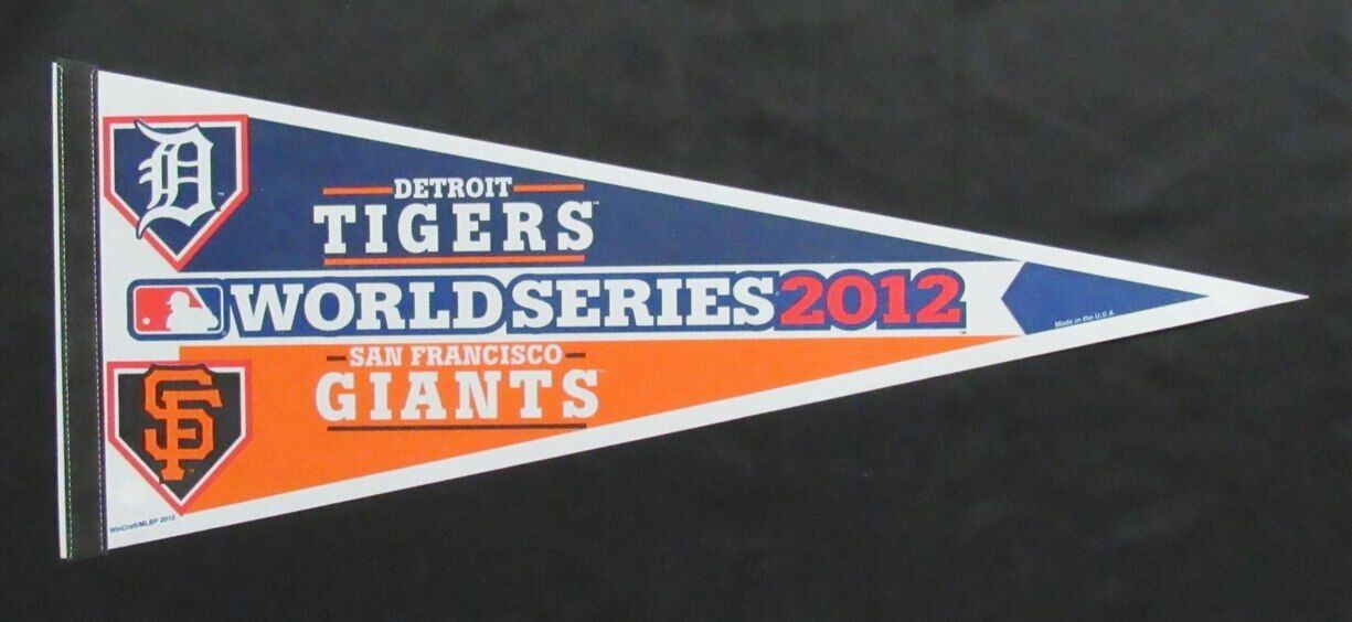 2012 World Series Tigers vs. Giants 30x12 Felt Pennant 177541