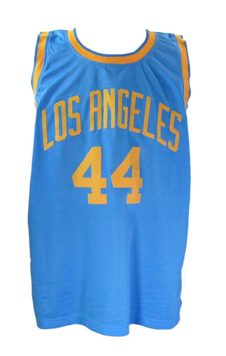 Jerry West HOF Autographed Custom Basketball Jersey Lakers PSA/DNA 177737