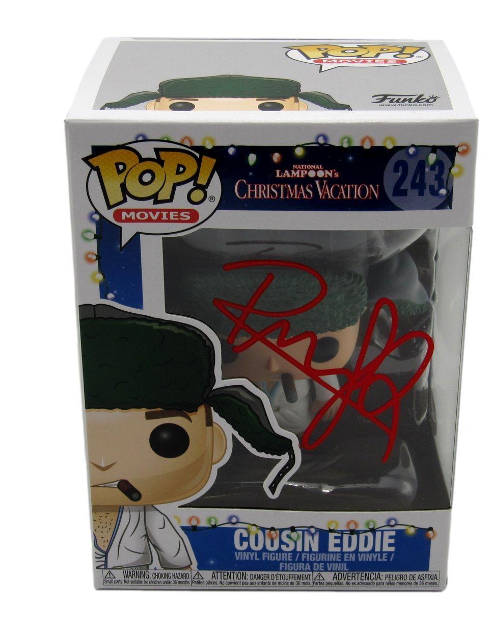 Randy Quaid Cousin Eddie #243 Autographed Funko Pop! Christmas Vacation JSA 6120