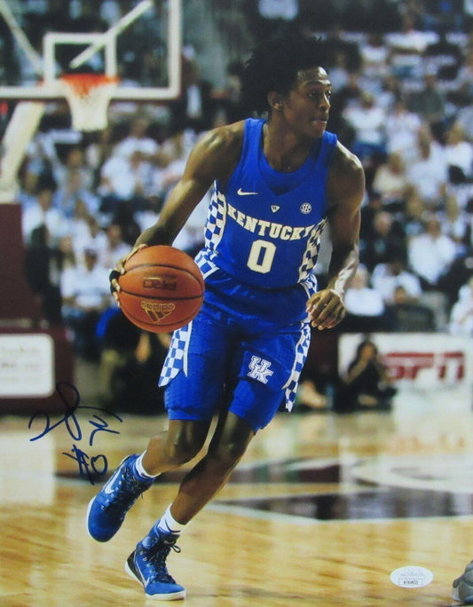 DeAaron Fox 11x14 Photo University of Kentucky JSA