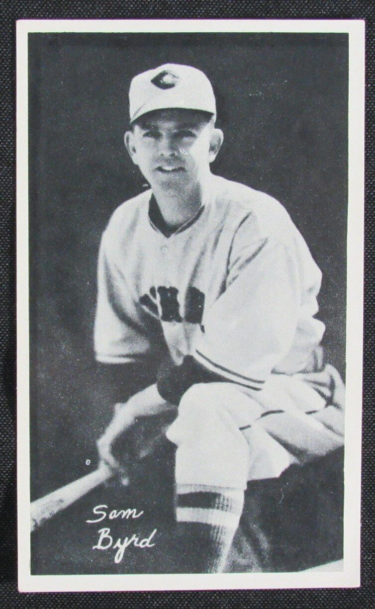 1936 National Chicle Baseball Fine Pen Premium R313 Sam Byrd Cincinnati Reds