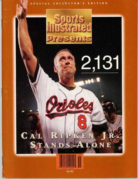 1995 Cal Ripken Jr. Orioles Sports Illustrated Collector Edition NO LABEL 182368