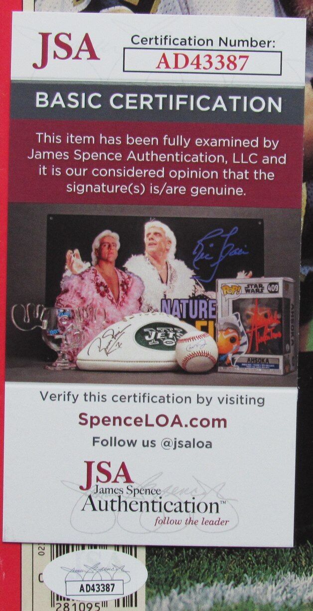 Ken Stabler HOF Autographed 1984 Inside Sports New Orleans Saints JSA