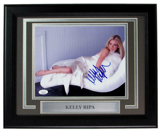 Kelly Ripa Actress Signed/Autographed 8x10 Photo Framed JSA 155605