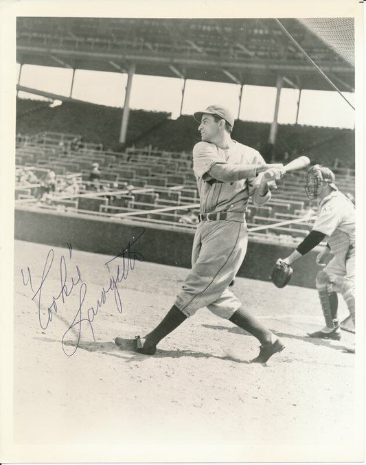 Cookie Lavagetto Brooklyn Dodgers Signed/Autographed 8x10 Photo JSA 143262