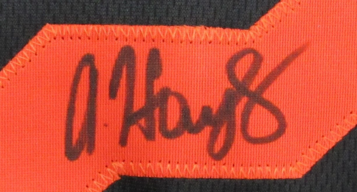 Austin Hays Signed Black Custom Baseball Jersey Baltimore Orioles Beckett 186234