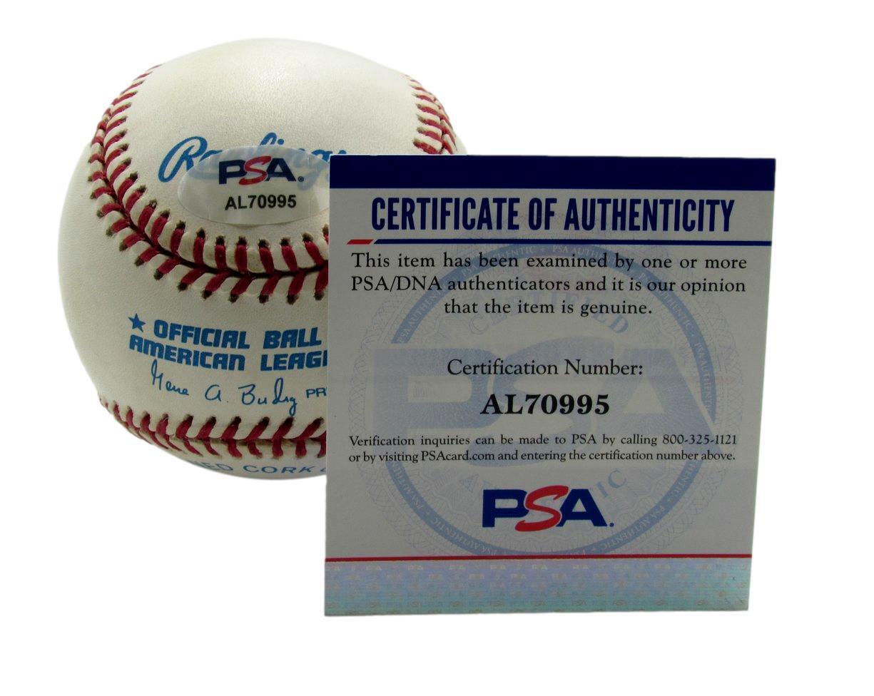 Merle Porter Signed OAL Baseball Negro League Kansas City Monarchs PSA/DNA