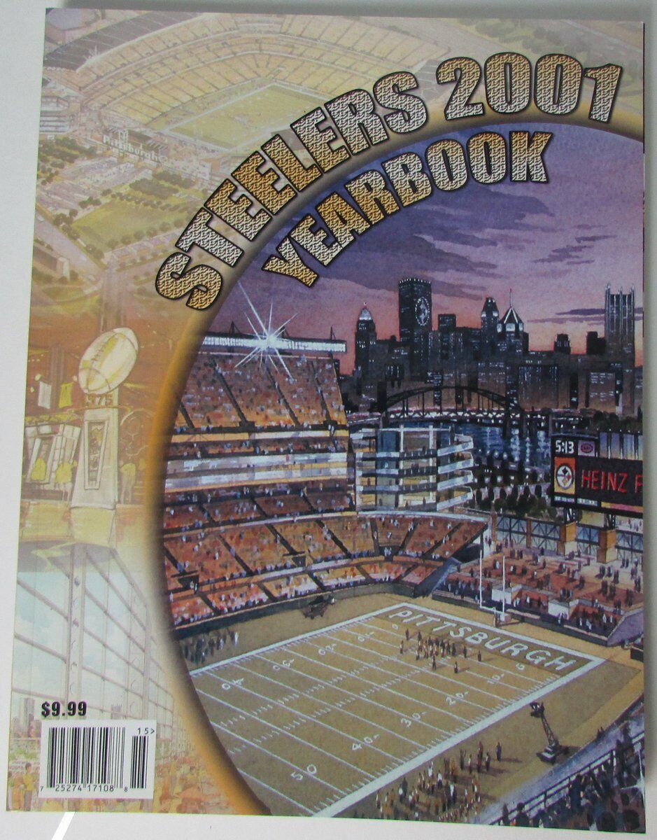 Pittsburgh Steelers NFL Official 2001 Yearbook 147756