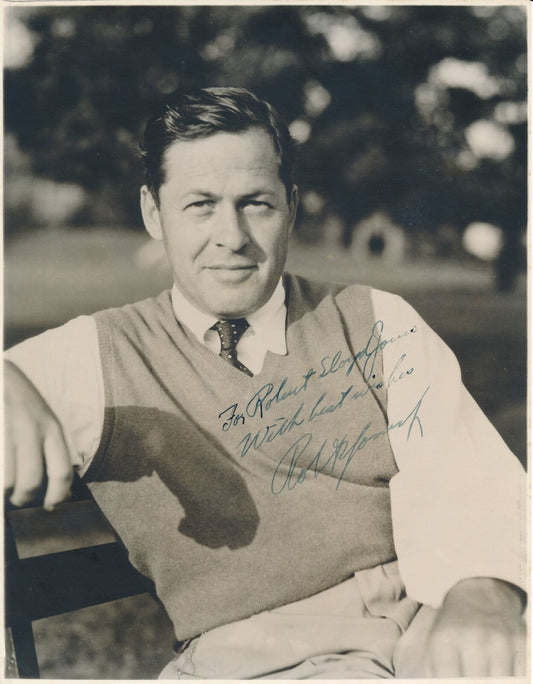 Bobby Jones Golf Legend Masters  Signed/Inscribed 8x10  Photo PSA/DNA 167641