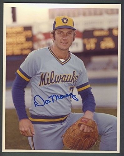 Don Money Milwaukee Brewers Autographed/Signed 8x10 Photo 124979