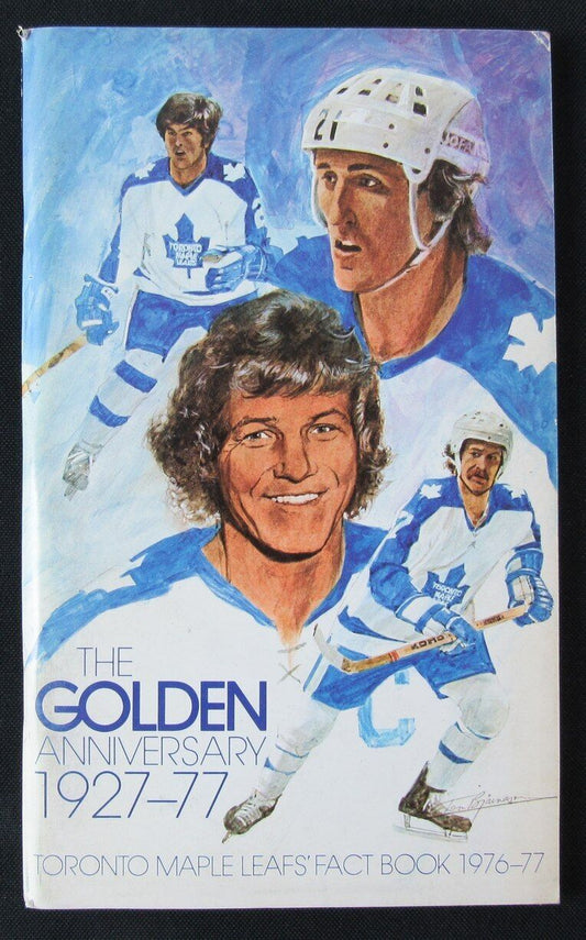 1976-77 Toronto Maple Leafs Media Guide Fact Book