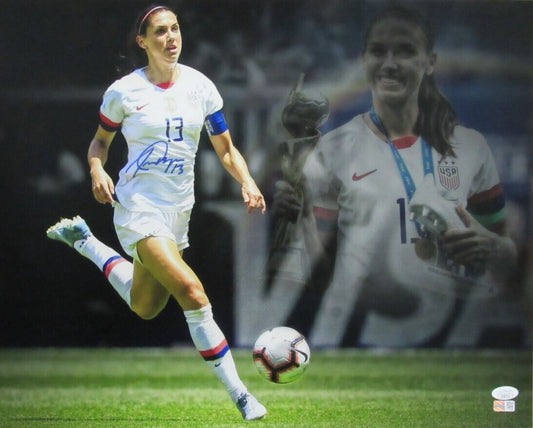 Alex Morgan US Women's Soccer Signed/Autographed 16x20 Photo JSA