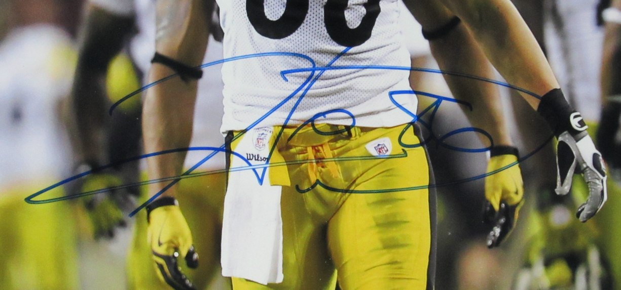 Hines Ward Signed/Autographed 11x14 Photo Pittsburgh Steelers Framed JSA 192371