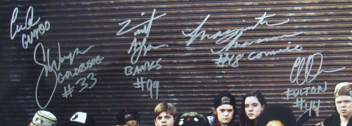 The Mighty Ducks Movie Signed by 10 Cast w/ ESTEVEZ  Auto 16x20 Photo JSA 166303