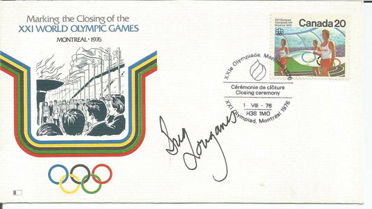 Greg Louganis Olympic Diver Signed/Autographed 1976 FDC First Day JSA 151069