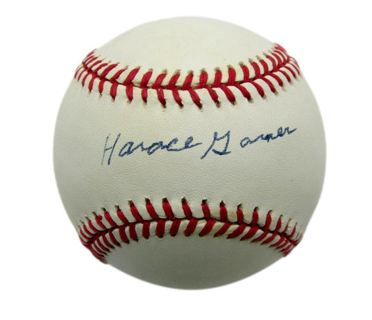 Horace Garner Signed ONL Baseball Negro League Indianapolis Clowns PSA/DNA